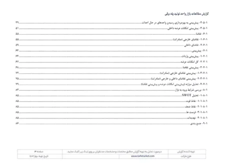 مطالعات بازار صنعت تولید پله برقی