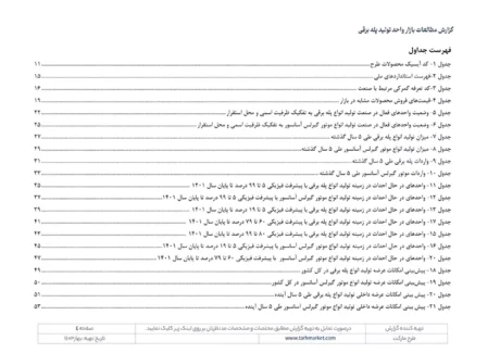 مطالعات بازار صنعت تولید پله برقی