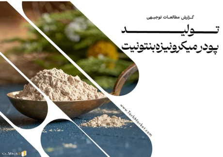 طرح توجیهی تولید پودر میکرونیزه بنتونیت