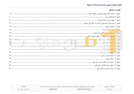 طرح توجیهی احداث مزرعه کشت جاتروفا