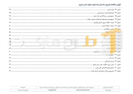 طرح توجیهی تولید مفتول، فنس و توری