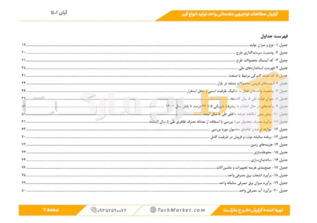 طرح توجیهی تولید انواع قیر
