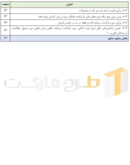 طرح توجیهی تولید آب اکسیژنه